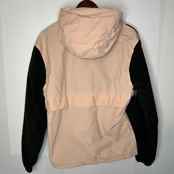 Y2K Style Windbreaker H&M Divided Black Pink Lightweight Track Jacket Small - Picture 6 of 7